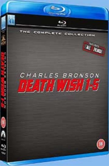 Blu-ray: Death Wish 1-5 Coll. (1974-1994 Charles Bronson) UK beschikbaar voor biedingen