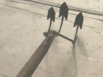 Tuinhark , 3 Tands Cultivatorhark ,Harkem. beschikbaar voor biedingen