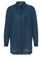 Didi blauwe blouse van crinklestof, maat M, Maat 38/40 (M), Didi, Zo goed als nieuw, Verzenden
