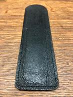 Zwarte lederen etui voor kam kammetje of potlood pen ️, Ophalen of Verzenden, Gebruikt, Overige typen