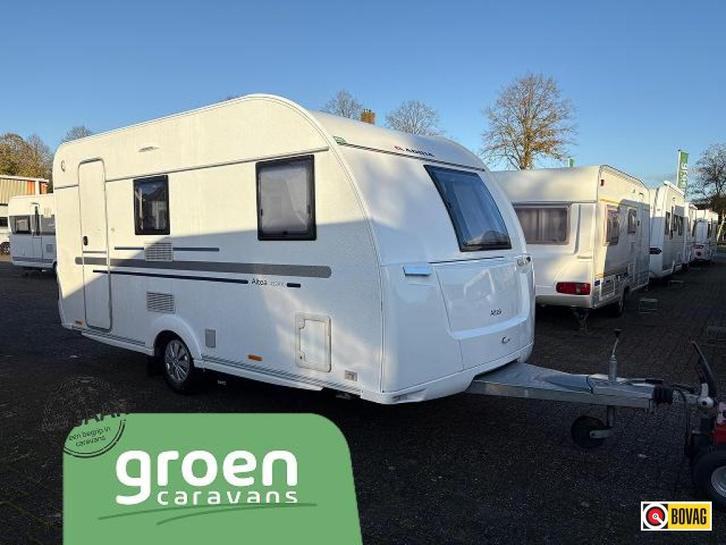Adria Altea 432 PX Mover / voortent, Caravans en Kamperen, Caravans, Bedrijf, tot en met 4, 750 - 1000 kg, Treinzit, Adria, Frans bed