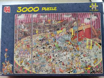 Jan van Haasteren puzzel Het Circus 3000 stukjes beschikbaar voor biedingen
