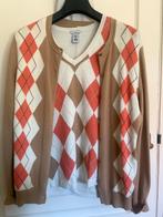 Izod twinset , golfkleding, katoen L/XL vest met spencer, Ophalen of Verzenden, Zo goed als nieuw, Maat 46/48 (XL) of groter