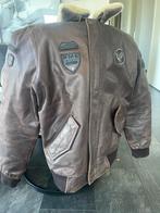 PME Legend Leren Pilot Jack Maat M, Ophalen of Verzenden, Gedragen, Maat 52/54 (L), Bruin