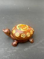 Antiek Chinese Scrimshaw schildpad Kompas, Antiek en Kunst, Ophalen of Verzenden