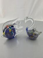 Glas geblazen Vis en Zwaan, Antiek en Kunst, Ophalen of Verzenden