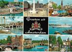 Amsterdam- -8-luik., Verzenden, 1960 tot 1980, Gelopen, Noord-Holland