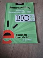 Biologie Samenvatting HAVO 2024/2025, Ophalen of Verzenden, Zo goed als nieuw, HAVO, Biologie
