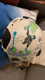 Ludieke snowboardhelm eigen tekening, Sport en Fitness, Snowboarden, Ophalen of Verzenden, Gebruikt, Helm of Bescherming