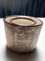 Oude verzilverde suikerpot cuban sugar, Antiek en Kunst, Ophalen of Verzenden