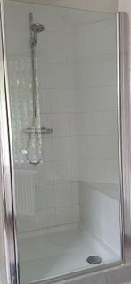 Glazen douchedeur, Ophalen, Gebruikt, Overige typen, 50 tot 100 cm