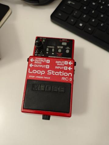 Boss RC-3 Loop Station – zeer goede staat, met doos beschikbaar voor biedingen