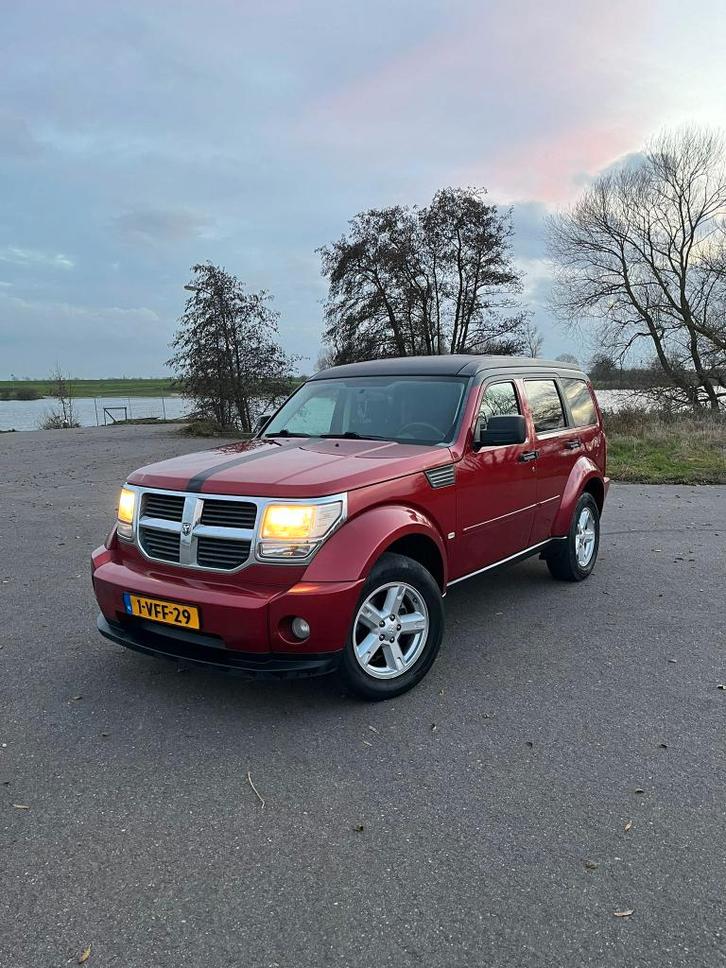 Dodge Nitro 2.8 CRD 4X4 2009 GRIJS KENTEKEN Trekhaak Cruise, Auto's, Bestelauto's, Particulier, 4x4, ABS, Adaptieve lichten, Airbags