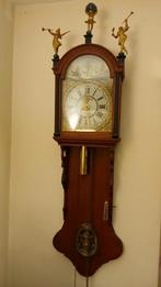 Antieke Friese staartklok met speelwerk, Antiek en Kunst, Ophalen of Verzenden