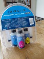 Navulset Printer Inkt - Kleur, Computers en Software, Ophalen of Verzenden, Nieuw, Cartridge, Zolid