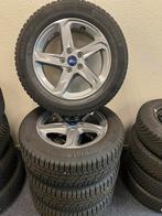 Ford Focus Wielen 205/60 R16 met Winterbanden, Auto-onderdelen, Banden en Velgen, Gebruikt, 16 inch, Banden en Velgen, Personenwagen