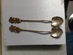 2 stuks theelepels uit Indonesië., Antiek en Kunst, Antiek | Bestek, Ophalen of Verzenden