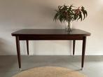 Midcentury vintage palissander eettafel XL uitschuifbaar, Huis en Inrichting, Tafels | Eettafels, Ophalen, Gebruikt, Midcentury vintage retro jaren 60