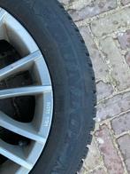 Winterbanden met velgen 215/55R16, Auto-onderdelen, Banden en Velgen, 16 inch, Banden en Velgen, Personenwagen, Gebruikt
