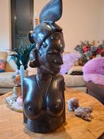 Prachtig groot zwaar afrikaanse buste borstbeeld, Huis en Inrichting, Ophalen of Verzenden