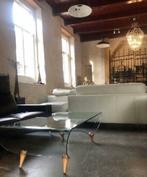 Fiam Italia Tango salontafel zeldzaam!, Ophalen, 50 tot 100 cm, Glas, Minder dan 50 cm