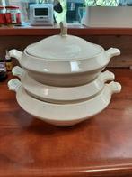 Dekschalen Societe Ceramique, Ophalen