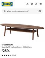 Ovale Salontafel, Ophalen, 100 tot 150 cm, Teakhout, Zo goed als nieuw