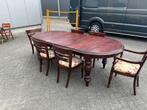 Ovale stamtafel 240/190x110 eettafel tafel klassiek vintage, 100 tot 150 cm, 200 cm of meer, Ophalen of Verzenden, Vijf personen of meer