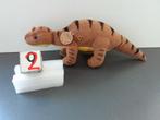 Bauer dinosaurus knuffel bruin z'n 29cm, Ophalen, Zo goed als nieuw, Overige typen