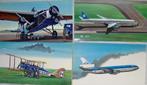 partij 4 groot formaat KLM vliegtuigen, Ophalen of Verzenden, 1960 tot 1980, Ongelopen, Voertuig