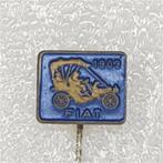 SP0449 Speldje Fiat 1903 blauw, Verzamelen, Speldjes, Pins en Buttons, Gebruikt, Ophalen of Verzenden