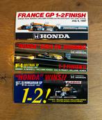 Vintage Honda GP F1 Stickers 1987, Ophalen of Verzenden, Gebruikt, Formule 1