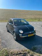 Fiat 500 0.9 85pk Twinair Turbo 2013, Auto's, Voorwielaandrijving, Stof, Zwart, Overige kleuren