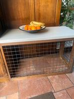 Bench voor een hond Metaal/Hout, Dieren en Toebehoren, Ophalen, Gebruikt