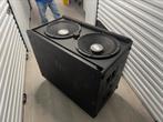 2 x 18” JBL Subwooferkast met Eminence Kilomax driver, Audio, Tv en Foto, Ophalen, Zo goed als nieuw, 120 watt of meer, Subwoofer