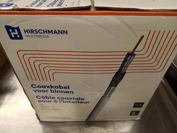Hirschmann Coaxkabel wit rol 250 meter beschikbaar voor biedingen