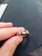 Zilveren Citrien Ring - 6 gram - Maat zie afmeting, Sieraden, Tassen en Uiterlijk, Ringen, Ophalen of Verzenden, Zo goed als nieuw