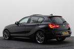 BMW 1-serie 118i Executive M Sport Automaat Schuif-/kantelda, 65 €/maand, Gebruikt, Alcantara, Zwart