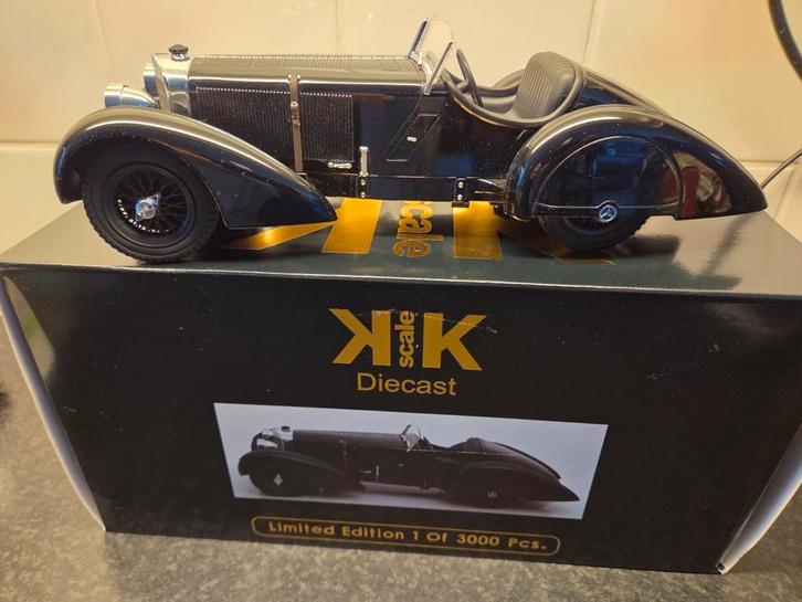 Mercedes SSK Count Trossi 1:18, Hobby en Vrije tijd, Modelauto's | 1:18, Zo goed als nieuw, Auto, Overige merken, Ophalen of Verzenden