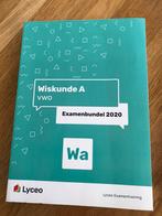 Examenbundel 2020 VWO Wiskunde A, nieuw., Ophalen of Verzenden, Nieuw, VWO
