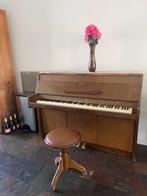 Studie piano, Muziek en Instrumenten, Ophalen, Gebruikt, Bruin, Piano