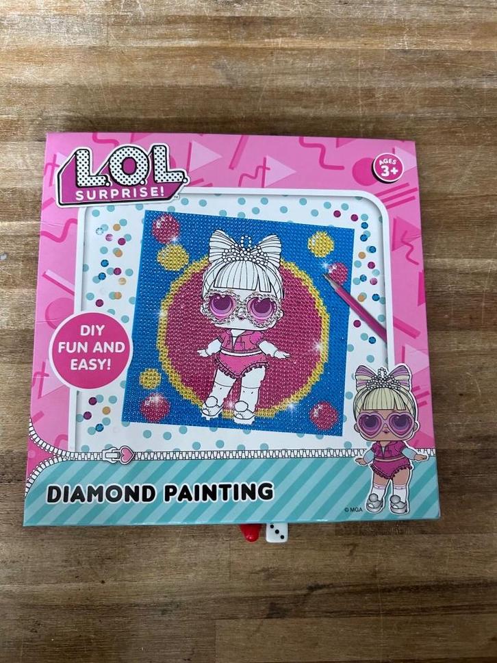 Diamond painting L.O.L. Surprise, Hobby en Vrije tijd, Knutselen, Nieuw, Knutselwerk, Ophalen of Verzenden