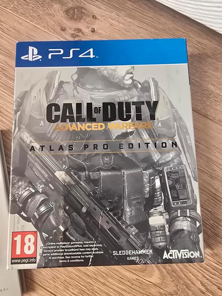 Call of Duty Advanced Warfare Atlas Pro Edition PS4, Spelcomputers en Games, Games | Sony PlayStation 4, Zo goed als nieuw, Shooter