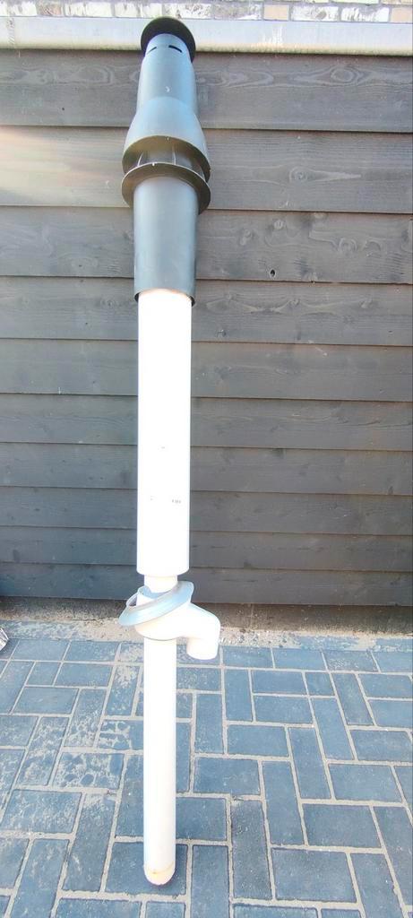 Cv doorvoer voor hr ketel, Doe-het-zelf en Verbouw, Verwarming en Radiatoren, Zo goed als nieuw, Cv-ketel of Combi-ketel, 30 tot 80 cm