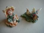 2 kunststof beeldjes, Verzamelen, Ophalen of Verzenden