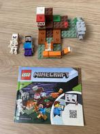 Lego Minecraft taiga avontuur, Kinderen en Baby's, Speelgoed | Duplo en Lego, Ophalen of Verzenden, Zo goed als nieuw, Complete set