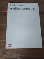 Het Nieuwe Audi Programma o.a. Quattro 10 / 1983 20 pag., Verzenden, Zo goed als nieuw, Audi