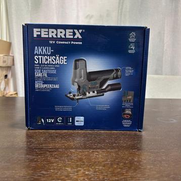 Draadloze Ferrex 12V decoupeerzaag – Nieuw in doos beschikbaar voor biedingen