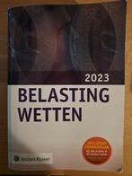 Belastingwetten 2023, Ophalen of Verzenden, Zo goed als nieuw, Overige niveaus, Overige vakken