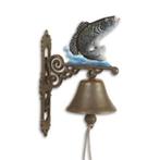 DEURBEL / VIS / bel 14 cm in doorsnee, Huis en tuin decoratie Marie, Nieuw, Info@huisentuindecoratiemarie.nl, Peize